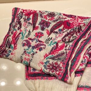 Colorful Paisley Scarf